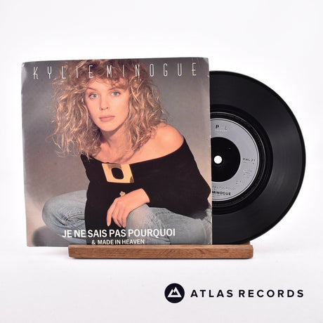 Kylie Minogue Je Ne Sais Pas Pourquoi 7" Vinyl Record - Front Cover & Record