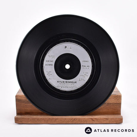 Kylie Minogue - Never Too Late - 7" Vinyl Record - VG+/EX