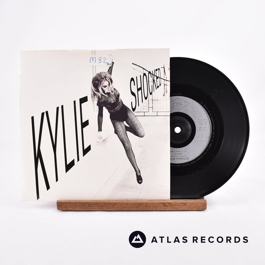 Kylie Minogue Shocked 7" Vinyl Record - Front Cover & Record