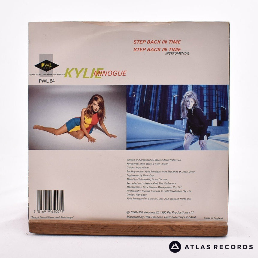 Kylie Minogue - Step Back In Time - 7" Vinyl Record - VG+/VG+