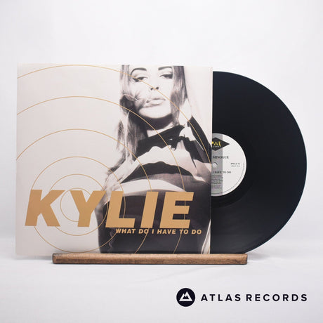 Kylie Minogue What Do I Have To Do 12" Vinyl Record - Front Cover & Record