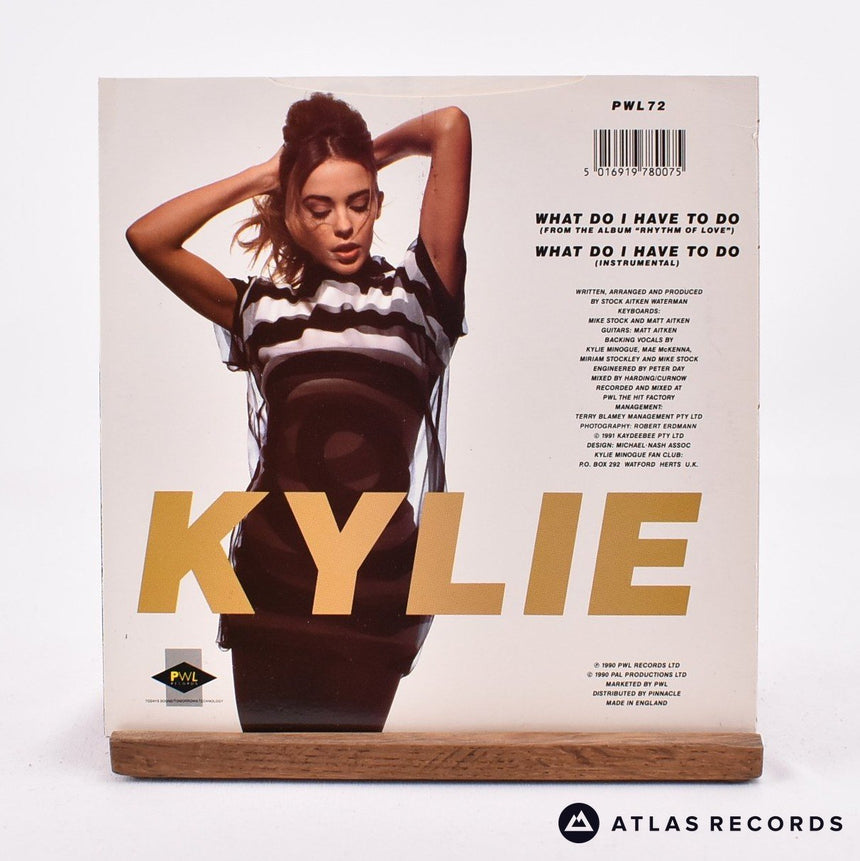 Kylie Minogue - What Do I Have To Do - 7" Vinyl Record - EX/NM
