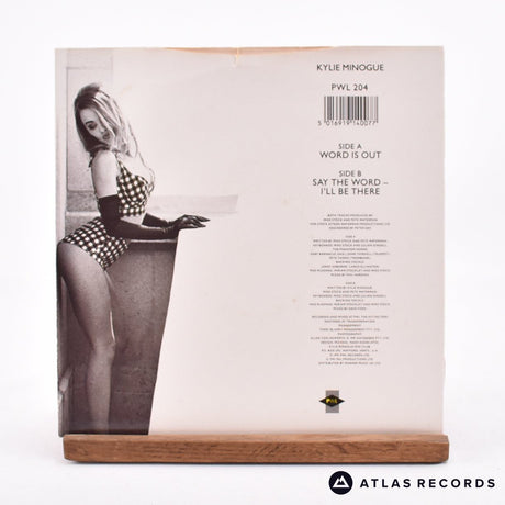 Kylie Minogue - Word Is Out - 7" Vinyl Record - EX/EX