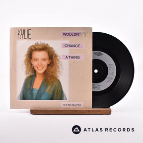 Kylie Minogue Wouldn't Change A Thing 7" Vinyl Record - Front Cover & Record