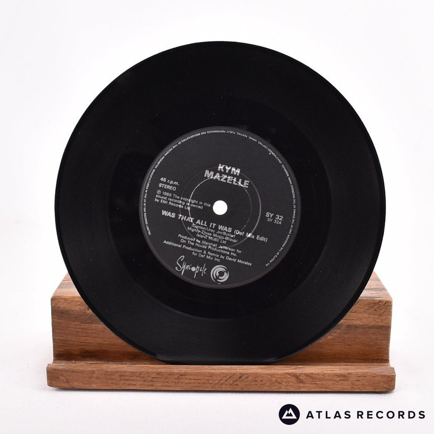 Kym Mazelle - Was That All It Was - 7" Vinyl Record - VG+/EX