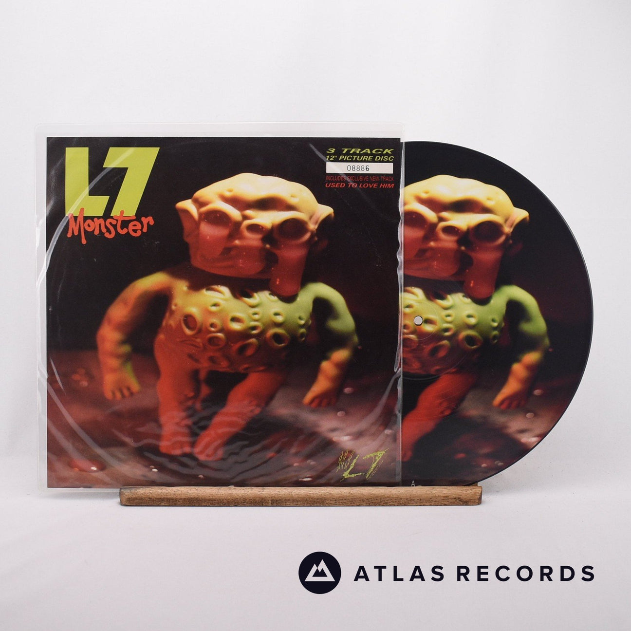 L7 Monster 12" Vinyl Record - Front Cover & Record