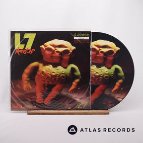L7 Monster 12" Vinyl Record - Front Cover & Record