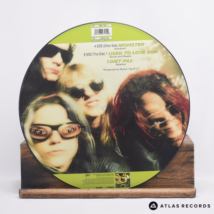 L7 - Monster - Insert Numbered Picture Disc 12" Vinyl Record -