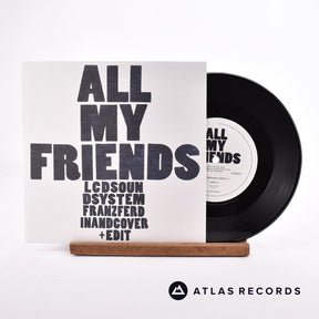 LCD Soundsystem All My Friends 7" Vinyl Record - Front Cover & Record