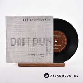 LCD Soundsystem Daft Punk Is Playing At My House 7" Vinyl Record - Front Cover & Record