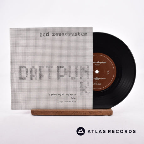 LCD Soundsystem Daft Punk Is Playing At My House 7" Vinyl Record - Front Cover & Record