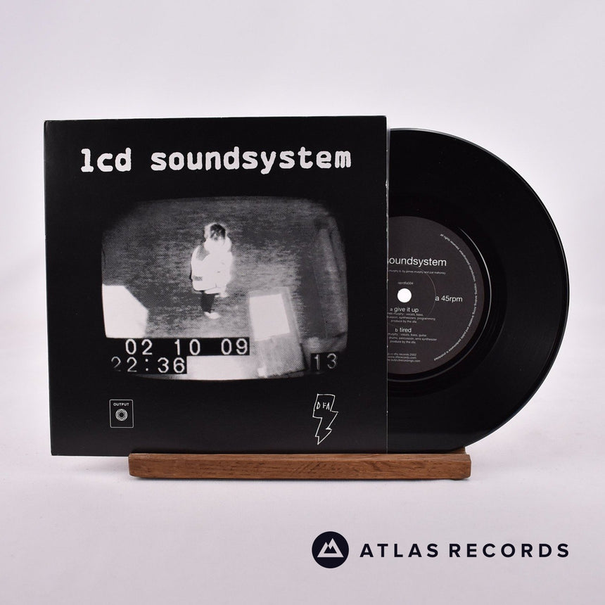 LCD Soundsystem Give It Up 7" Vinyl Record - Front Cover & Record