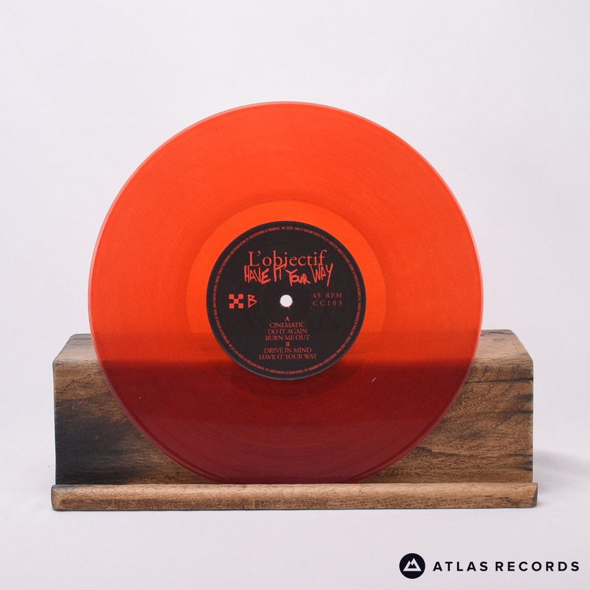 L'Objectif - Have It Your Way - Red Signed 10" Vinyl Record - NM/NM