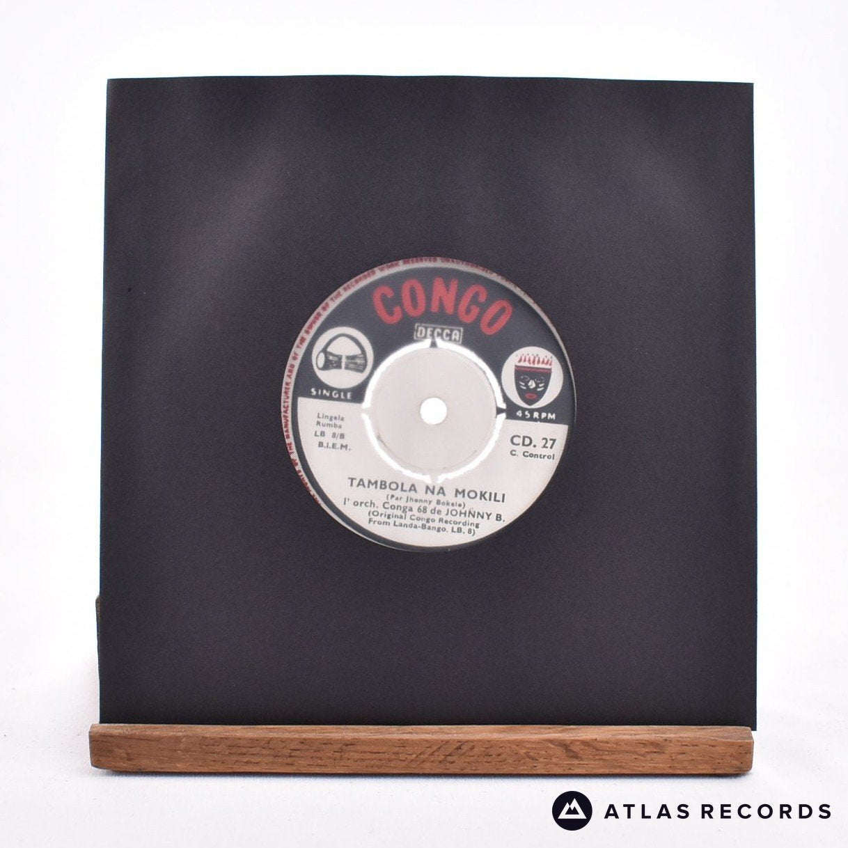 L'Orchestre Conga 68 De Johnny Bokelo Ndeko Na Ngai Okeba 7" Vinyl Record - In Sleeve