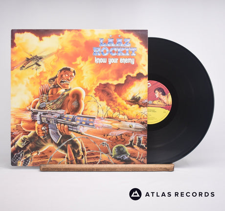 Laaz Rockit Know Your Enemy LP Vinyl Record - Front Cover & Record