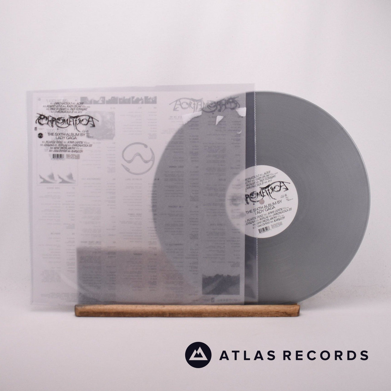 Lady Gaga Chromatica LP Vinyl Record - Front Cover & Record