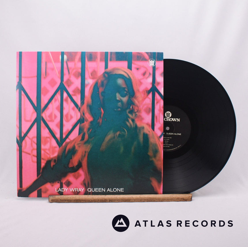 Lady Wray Queen Alone LP Vinyl Record - Front Cover & Record