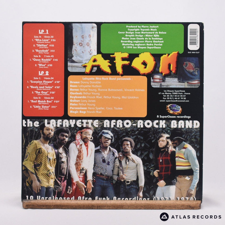 Lafayette Afro Rock Band - Afon- 10 Unreleased Afro Funk Recor - Double LP Vinyl