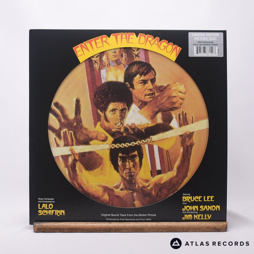 Lalo Schifrin Enter The Dragon LP Vinyl Record - Front Cover & Record