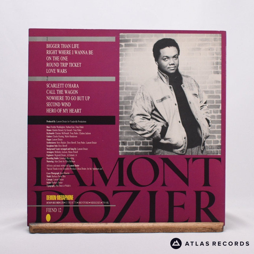 Lamont Dozier - Bigger Than Life - LP Vinyl Record - EX/EX