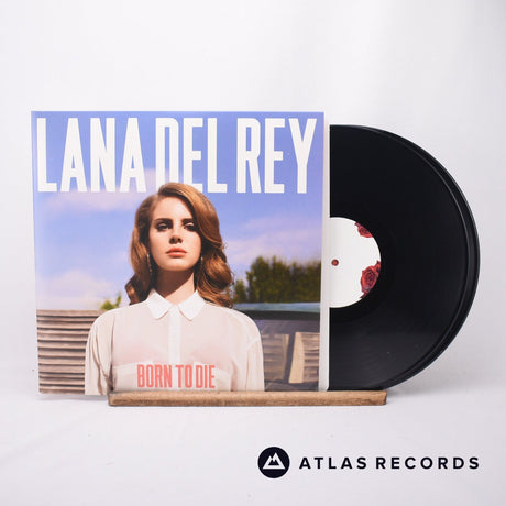 Lana Del Rey Born To Die 2 x LP Vinyl Record - Front Cover & Record