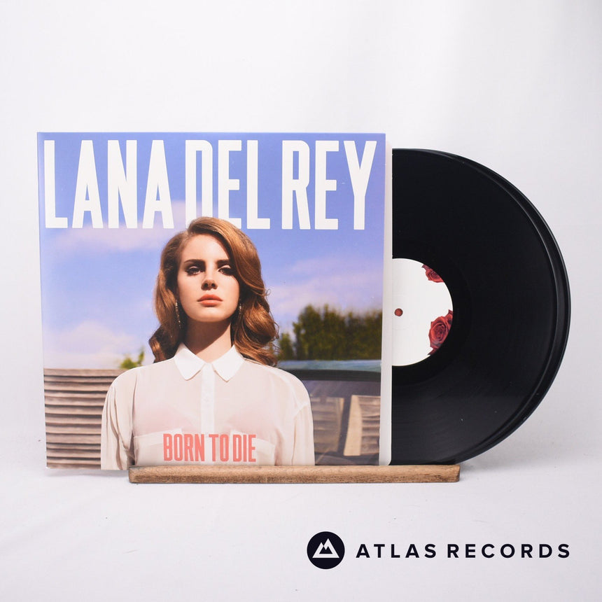Lana Del Rey Born To Die 2 x LP Vinyl Record - Front Cover & Record
