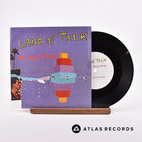 Land Of Talk Young Bridge 7" Vinyl Record - Front Cover & Record
