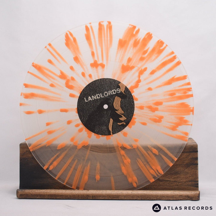 Landlords - Codeine - Clear With Orange Splatter Insert 12" Vinyl Record - NM/NM