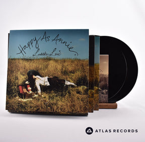 Larrikin Love Happy As Annie 2 x 7" + CD Box Set Vinyl Record - Front Cover & Record