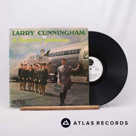 Larry Cunningham A Ramblin' Irishman LP Vinyl Record - Front Cover & Record