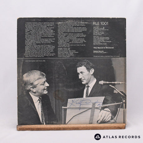 Larry Cunningham - A Ramblin' Irishman - Signed LP Vinyl Record - VG/VG