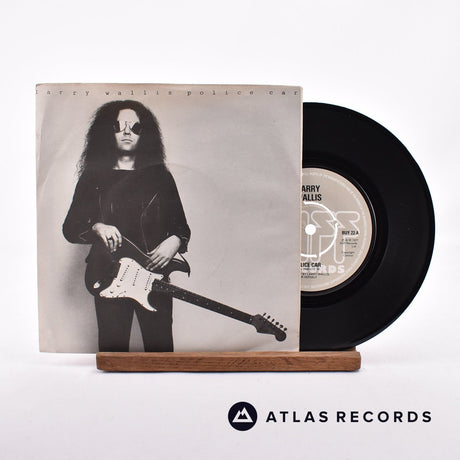 Larry Wallis Police Car 7" Vinyl Record - Front Cover & Record