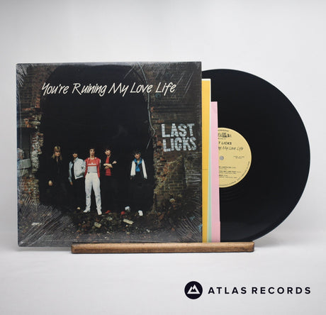 Last Licks You're Ruining My Love Life LP Vinyl Record - Front Cover & Record
