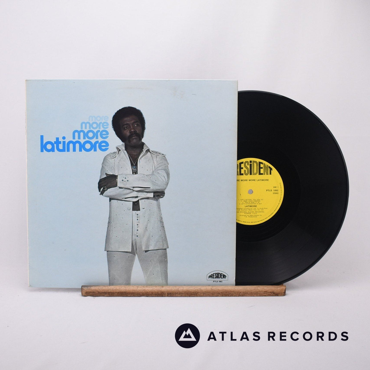 Latimore More, More, More LP Vinyl Record - Front Cover & Record
