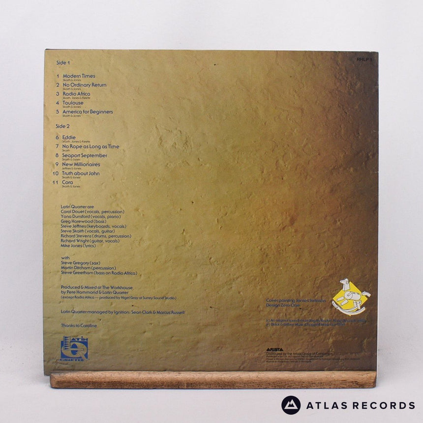 Latin Quarter - Modern Times - LP Vinyl Record - EX/VG+