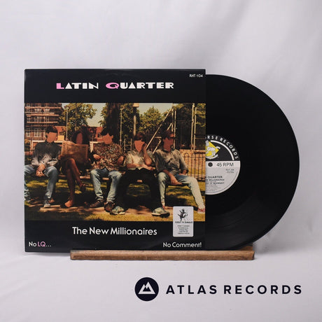 Latin Quarter The New Millionaires 12" Vinyl Record - Front Cover & Record