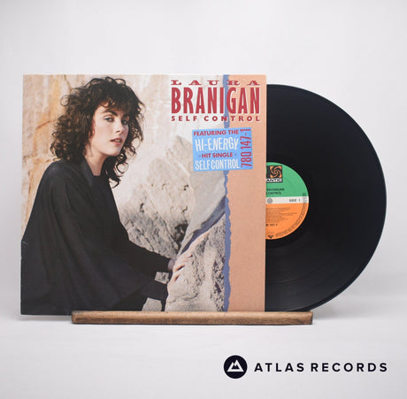 Laura Branigan Self Control LP Vinyl Record - Front Cover & Record