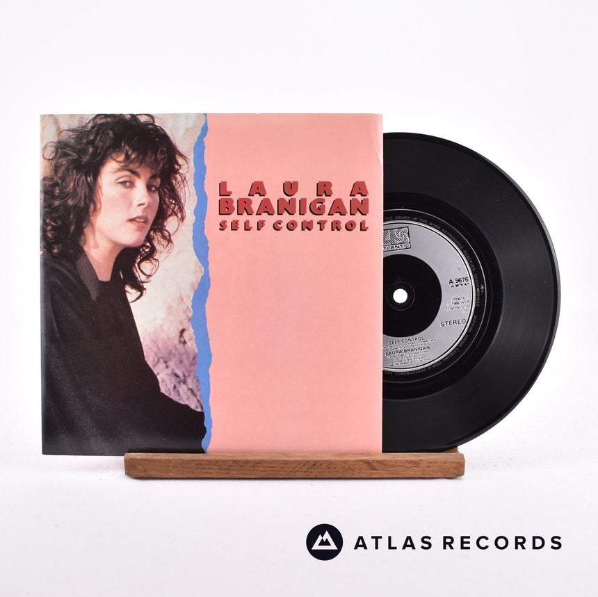 Laura Branigan Self Control 7" Vinyl Record - Front Cover & Record