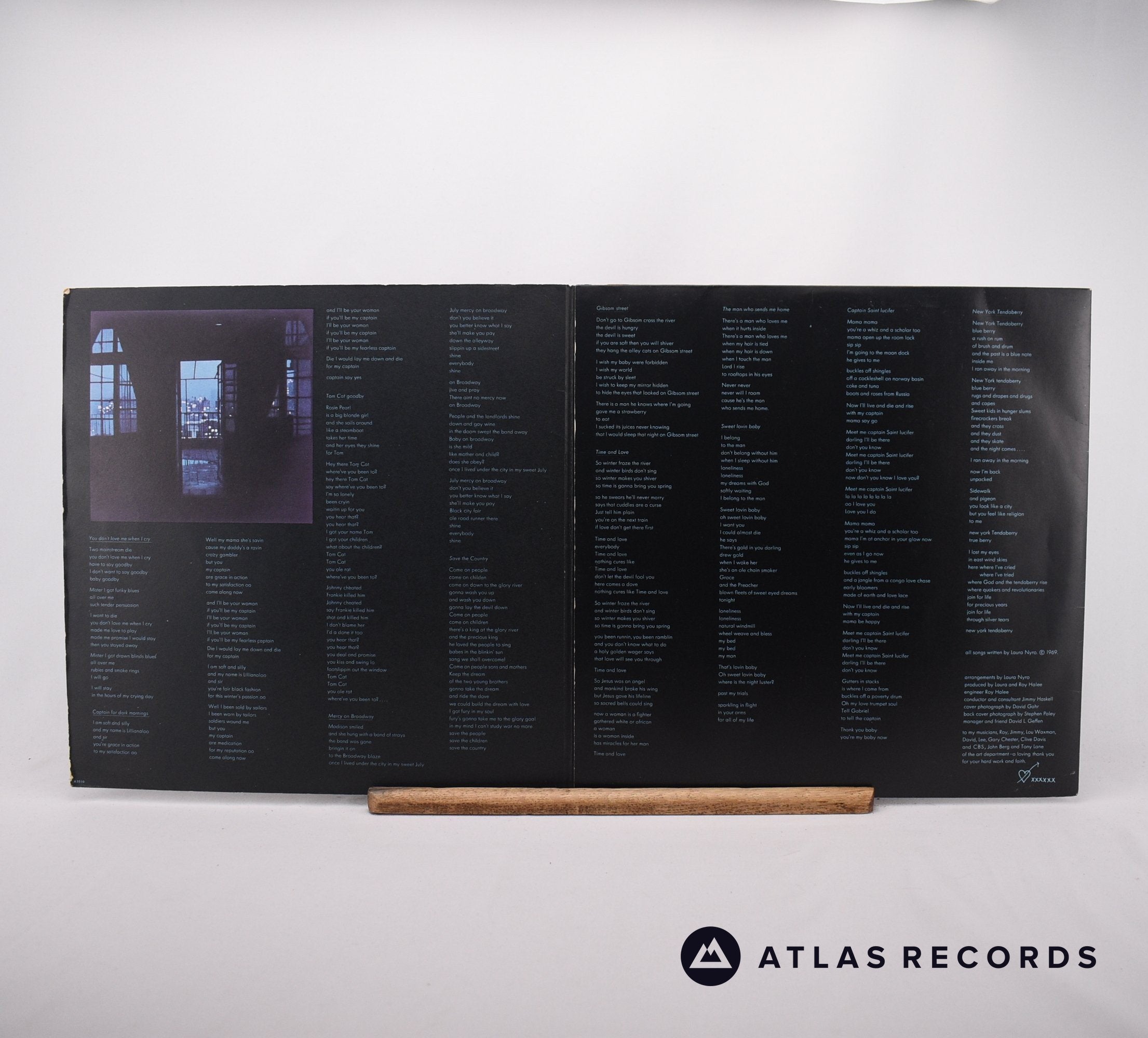 Laura Nyro New York Tendaberry LP Vinyl Record VG+/EX – Atlas Records