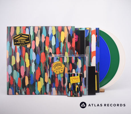 Laurent Garnier 33 Tours Et Puis S'en Vont 3 x LP + CD + 7" + Cassette Vinyl Record - Front Cover & Record