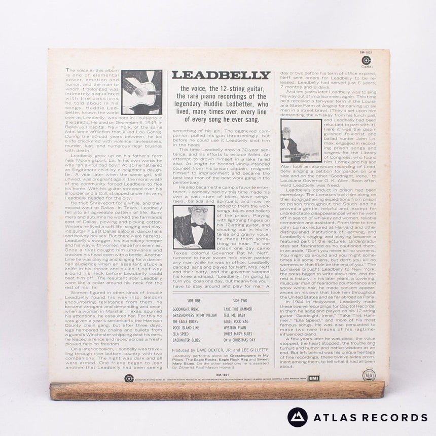 Leadbelly - Huddie Ledbetter's Best... His Guitar - His Voice - His P - LP Vinyl