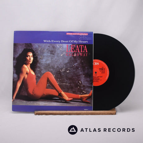 Leata Galloway With Every Beat Of My Heart 12" Vinyl Record - Front Cover & Record