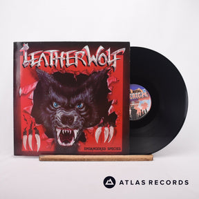 Leatherwolf Endangered Species LP Vinyl Record - Front Cover & Record
