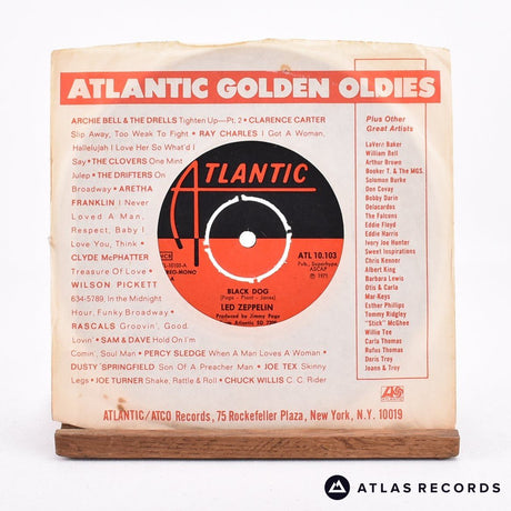 Led Zeppelin Black Dog 7" Vinyl Record - In Sleeve