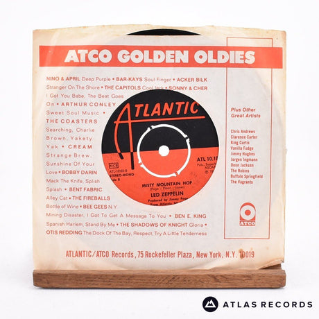 Led Zeppelin - Black Dog - Sweden 7" Vinyl Record - VG+/VG