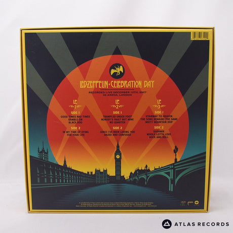 Led Zeppelin - Celebration Day - A1 B1 C1 D1 E1 F1 3 x LP Vinyl Record - EX/NM