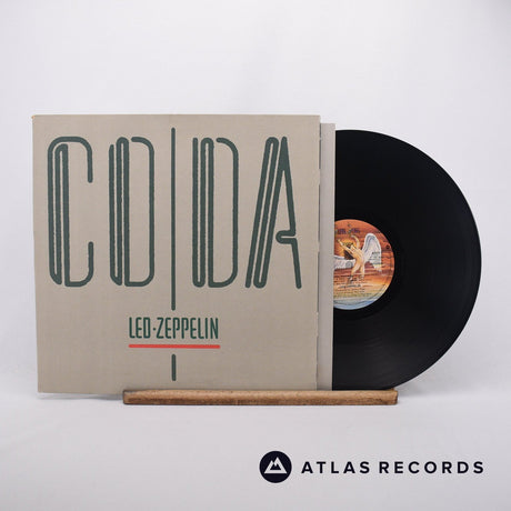 Led Zeppelin Coda LP Vinyl Record - Front Cover & Record