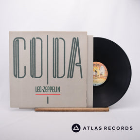 Led Zeppelin Coda LP Vinyl Record - Front Cover & Record