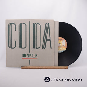 Led Zeppelin Coda LP Vinyl Record - Front Cover & Record