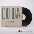 Led Zeppelin Coda LP Vinyl Record - Front Cover & Record